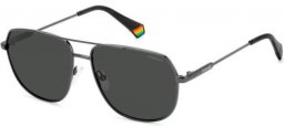 Gafas de Sol - Polaroid - PLD 6195/S/X - KJ1 (M9) DARK RUTHENIUM // GREY POLARIZED