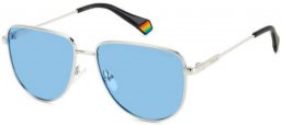 Sunglasses - Polaroid - PLD 6196/S/X - 010 (C3) PALLADIUM // BLUE POLARIZED