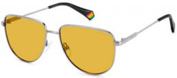 Lunettes de soleil - Polaroid - PLD 6196/S/X - 6LB (MU) RUTHENIUM // YELLOW POLARIZED