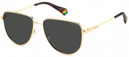 Sunglasses - Polaroid - PLD 6196/S/X - J5G (M9) GOLD // GREY POLARIZED