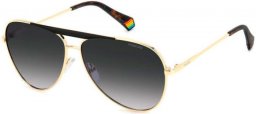 Sunglasses - Polaroid - PLD 6200/S/X - RHL (WJ) GOLD BLACK // GREY GRADIENT POLARIZED