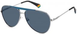 Gafas de Sol - Polaroid - PLD 6200/S/X - V84 (C3) RUTHENIUM BLUE // BLUE GREY POLARIZED