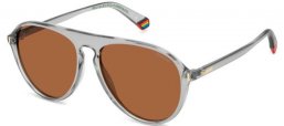 Lunettes de soleil - Polaroid - PLD 6225/S - KB7 (HE) GREY // COPPER POLARIZED