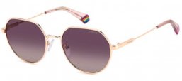 Sunglasses - Polaroid - PLD 6236/S/X - S9E (JR) GOLD // BURGUNDY GRADIENT POLARIZED