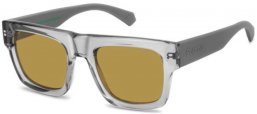 Lunettes de soleil - Polaroid - PLD 6241/S/X - YB7 (MU) SILVER // YELLOW POLARIZED