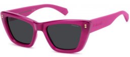 Sunglasses - Polaroid - PLD 6242/S/X - MU1 (M9) FUCHSIA // GREY POLARIZED