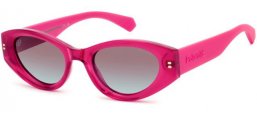 Gafas de Sol - Polaroid - PLD 6243/S/X - MU1 (JR) FUCHSIA // BURGUNDY GRADIENT POLARIZED