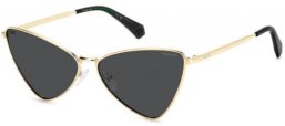 Sunglasses - Polaroid - PLD 6244/S/X - 2F7 (M9) ANTIQUE GOLD GREY // GREY POLARIZED
