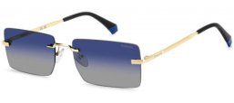 Lunettes de soleil - Polaroid - PLD 6245/S - LKS (Z7) GOLD BLUE // BLUE GRADIENT POLARIZED