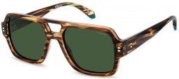 Gafas de Sol - Polaroid - PLD 6250/S/X - 9N4 (UC) HAVANA BROWN // GREEN POLARIZED