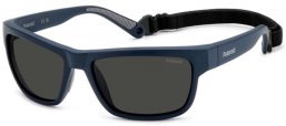 Gafas de Sol - Polaroid - PLD 7031/S - FLL (M9) MATTE BLUE // GREY POLARIZED