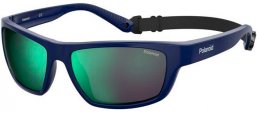 Gafas de Sol - Polaroid - PLD 7037/S - PJP (5Z) BLUE // GREY MULTILAYER GREEN POLARIZED