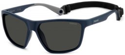 Gafas de Sol - Polaroid - PLD 7040/S - FLL (M9) MATTE BLUE // GREY POLARIZED