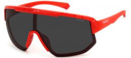 Lunettes de soleil - Polaroid - PLD 7047/S - 0Z3 (M9) MATTE RED // GREY POLARIZED