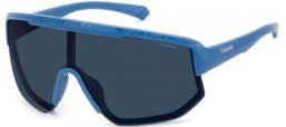 Gafas de Sol - Polaroid - PLD 7047/S - FLL (C3) MATTE BLUE // GREY POLARIZED