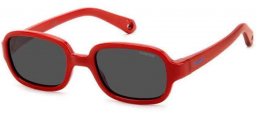 Gafas Junior - Polaroid Junior - PLD K003/S - C9A (M9) RED // GREY POLARIZED