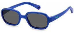 Gafas Junior - Polaroid Junior - PLD K003/S - PJP (M9) BLUE // GREY POLARIZED