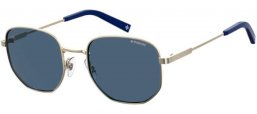 Lunettes de soleil - Polaroid - PLD 2081/S/X - 3YG (C3) LIGHT GOLD // GREY POLARIZED