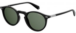Sunglasses - Polaroid - PLD 2086/S - 807 (UC) BLACK // GREEN POLARIZED