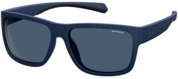 Gafas de Sol - Polaroid - PLD 7025/S - FLL (C3) MATTE BLUE // GREY POLARIZED