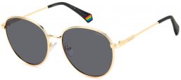 Sunglasses - Polaroid - PLD 6215/S/X - 2F7 (M9) GOLD GREY // GREY POLARIZED