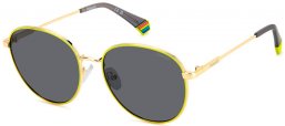 Sunglasses - Polaroid - PLD 6215/S/X - DYG (M9) GOLD YELLOW // GREY POLARIZED