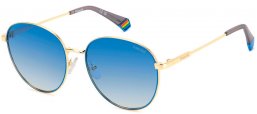 Gafas de Sol - Polaroid - PLD 6215/S/X - LKS (Z7) GOLD BLUE // BLUE GRADIENT POLARIZED