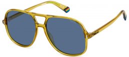 Sunglasses - Polaroid - PLD 6217/S - 40G (C3) YELLOW // GREY BLUE POLARIZED
