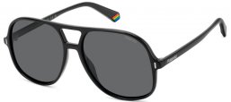 Sunglasses - Polaroid - PLD 6217/S - 807 (M9) BLACK // GREY POLARIZED