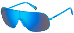 Gafas de Sol - Polaroid - PLD 6222/S - MVU (5X) AZURE // GREY BLUE MIRROR POLARIZED