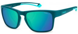 Gafas de Sol - Polaroid - PLD 7052/S - PYW (78) MATTE TEAL // GREEN MIRROR POLARIZED HIGH CONTRAST