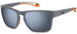 Gafas de Sol - Polaroid - PLD 7052/S - RIW (31) MATTE GREY // SILVER MIRROR POLARIZED HIGH CONTRAST