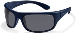 Lunettes de soleil - Polaroid - 07886 - SZA (Y2) MATTE DARK BLUE // GREY POLARIZED