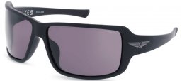Lunettes de soleil - Police - SPLN37 - 0U28  MATTE BLACK // SMOKE