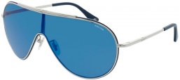 Gafas de Sol - Police - SPL964  - F94B  SHINY PALLADIUM MATTE BLUE // GREY BLUE MIRROR