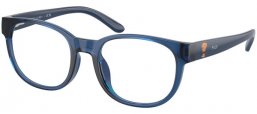 Frames Junior - POLO Ralph Lauren Junior - PP8549U - 5717  SHINY TRANSPARENT DARK BLUE