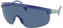 Sunglasses - POLO Ralph Lauren - PH4156 - 596280  MATTE BLUE // DARK BLUE