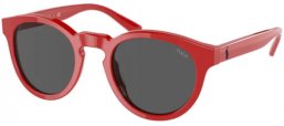 Gafas de Sol - POLO Ralph Lauren - PH4184 - 525787 SHINY RED // GREY