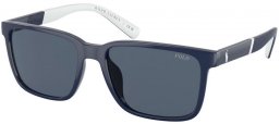 Gafas de Sol - POLO Ralph Lauren - PH4189U - 562087  SHINY NAVY BLUE // DARK BLUE GREY