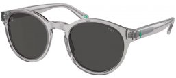 Gafas de Sol - POLO Ralph Lauren - PH4192 - 541387  SHINY TRANSPARENT GREY // DARK GREY