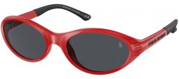 Gafas de Sol - POLO Ralph Lauren - PH4197U - 609187  SHINY RED // DARK GREY