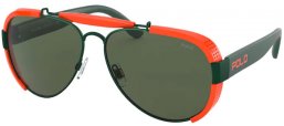 Gafas de Sol - POLO Ralph Lauren - PH3129 - 940471 MATTE GOLLEGE GREEN // GREEN