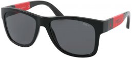 Lunettes de soleil - POLO Ralph Lauren - PH4162 - 500187 BLACK // GREY