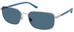 Gafas de Sol - POLO Ralph Lauren - PH3159 - 900180  SILVER BLUE // DARK BLUE