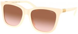 Lunettes de soleil - POLO Ralph Lauren - PH4201U - 605713  SHINY CREAM // BROWN GRADIENT