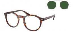 Monturas - POLO Ralph Lauren - PH4218 - 623371  SHINY HAVANA // CLEAR + CLIP ON GREEN BOTTLE