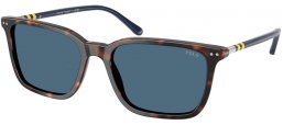 Lunettes de soleil - POLO Ralph Lauren - PH4226 - 500380  SHINY HAVANA // DARK BLUE