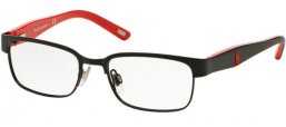 Gafas Junior - POLO Ralph Lauren Junior - PP8036 - 3136 SATIN BLACK BLACK RED