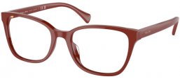 Lunettes de vue - RALPH Ralph Lauren - RA7137U - 6134  SHINY BROWN RED