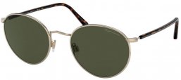 Lunettes de soleil - Ralph Lauren - RL7076 - 931631  SHINY LIGHT GOLD // GREEN